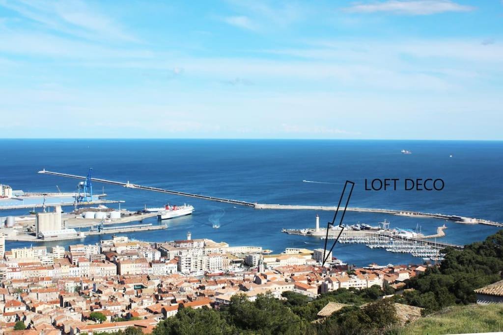 Apartmán Le 79 Balneo Loft Deco Authentique Centre Climatisation Sète Exteriér fotografie